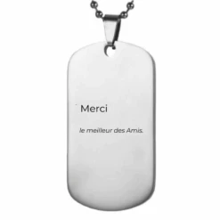 Collier Meilleur Ami A Personnaliser