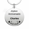 Le Porte-Clef "Joyeux Anniversaire XXX 33 Ans" - Prénom A Personnaliser 1 Le Porte-Clef "Joyeux Anniversaire XXX 33 Ans" - Prénom A Personnaliser -Lesbijoux De Marilou 32 b23b6c4c 1154 4288 a6c0 2e0e4d672352