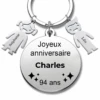 Le Porte-Clef "Joyeux Anniversaire XXX 94 Ans" - Prénom A Personnaliser 1 Le Porte-Clef "Joyeux Anniversaire XXX 94 Ans" - Prénom A Personnaliser -Lesbijoux De Marilou 93 7371fa72 a041 4264 ae68 395fecfb9b6e