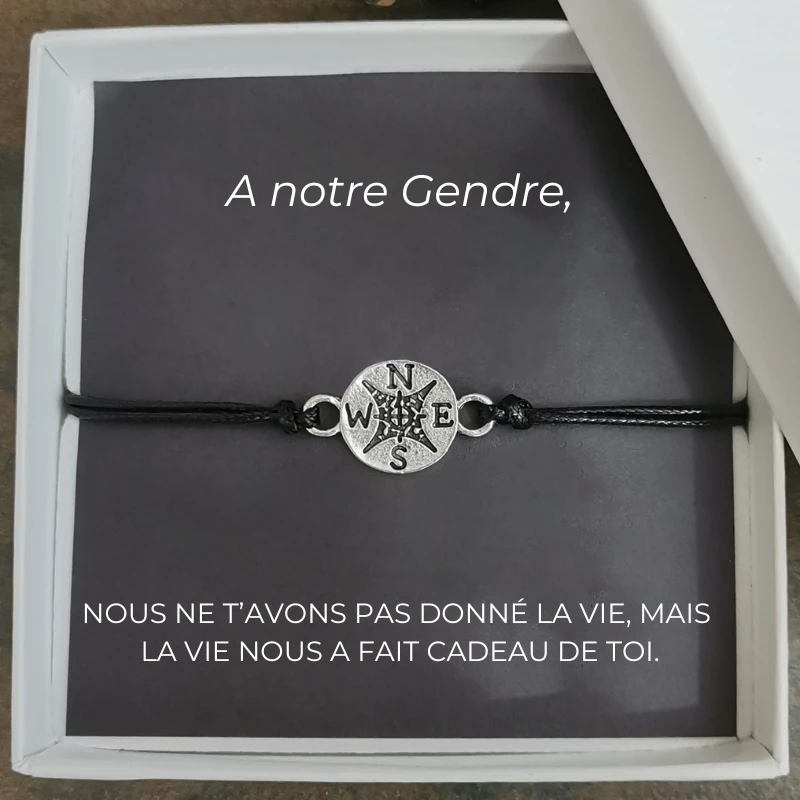 Le Bracelet Contre Vents Et Marées"A Mon Gendre" 4 Le Bracelet Contre Vents Et Marées"A Mon Gendre" – Image 2