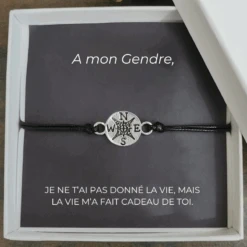 Le Bracelet Contre Vents Et Marées"A Mon Gendre"