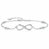 Bracelet Infini Femme En Argent 2 Bracelet Infini Femme En Argent -Lesbijoux De Marilou Bracelet Infini Femme en Argent photo