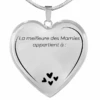 Collier Mamie Personnalisé "la Meilleure Des Mamies" 2 Collier Mamie Personnalisé "la Meilleure Des Mamies" -Lesbijoux De Marilou Collier Mamie Personnalise la meilleure des mamies