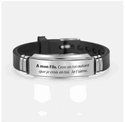 Le Bracelet "A Mon Fils"