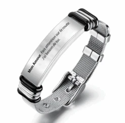 Le Bracelet Ajustable "A Mon Amour"