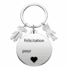 Le Porte-Clef "Félicitations XXX Pour YYY" -Lesbijoux De Marilou Le Porte Clef Felicitations XXX pour YYY