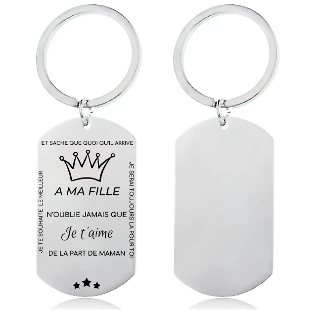 Le Porte-clef "A Ma Fille" 3 Le Porte-clef "A Ma Fille"