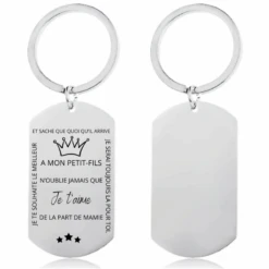 Le Porte-clef "A Mon Petit-Fils" - N'oublie Jamais