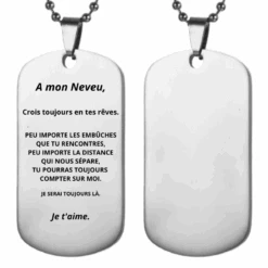 Collier Neveu "A Mon Neveu"