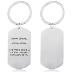 Porte-Clef Personnalisé Merci Gendre