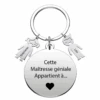 Porte Clé Maitresse "La Meilleure Des Maîtresses" 1 Porte Clé Maitresse "La Meilleure Des Maîtresses" -Lesbijoux De Marilou Porte Cle Maitresse La meilleure des Ma tresses