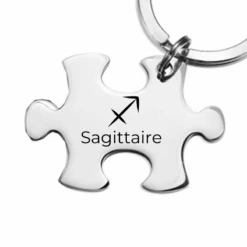 Puzzle Astrologie : Porte Clé Puzzle Signe Astrologique -Lesbijoux De Marilou Porte Cle Puzzle Sagittaire signe astrologique