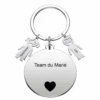 Le Porte-Clef "Team Du Marié XXX" -Lesbijoux De Marilou TeamMarie