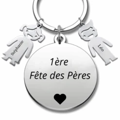 Porte Clé Fête Des Pères "1ère Fête Des Pères"